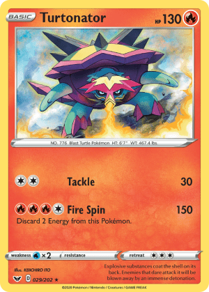 Turtonator (Reverse Holofoil)
