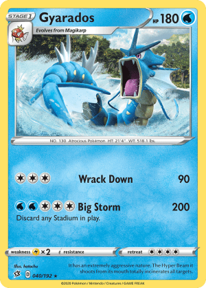 Gyarados (Reverse Holofoil)