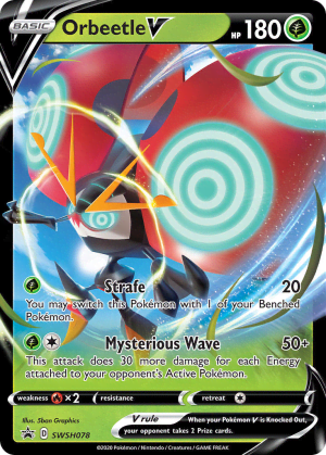 Orbeetle V (Holofoil)
