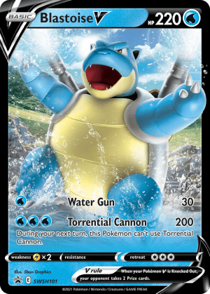 Blastoise V (Holofoil)