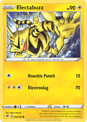 Electabuzz (Reverse Holofoil)