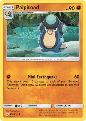 Palpitoad (Reverse Holofoil)