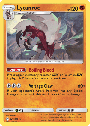 Lycanroc (Reverse Holofoil)
