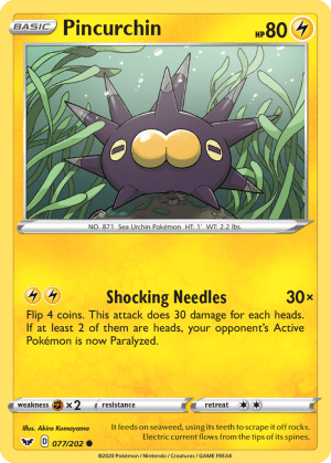 Pincurchin (Reverse Holofoil)