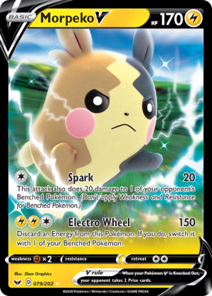 Morpeko V (Holofoil)