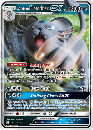 Alolan Persian-GX (Holofoil)