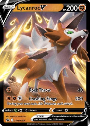 Lycanroc V (Holofoil)