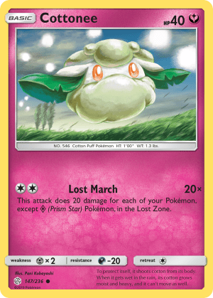 Cottonee (Reverse Holofoil)