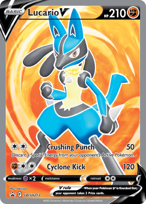 Lucario V (Holofoil)