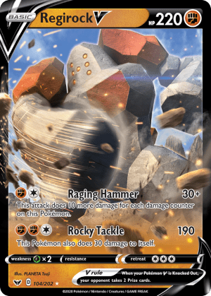 Regirock V (Holofoil)