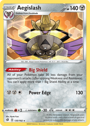 Aegislash (Reverse Holofoil)