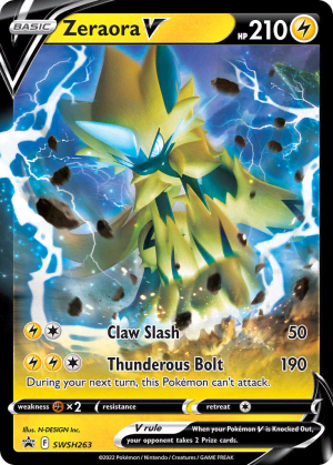 Zeraora V (Holofoil)
