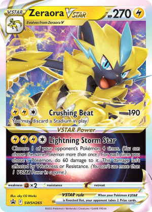 Zeraora VSTAR (Holofoil)
