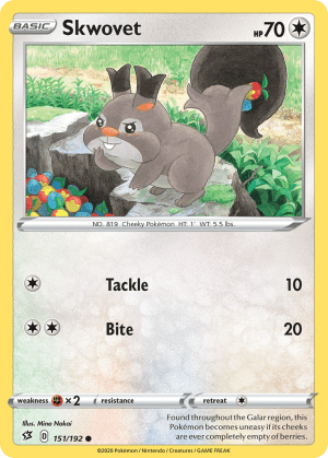 Skwovet (Reverse Holofoil)