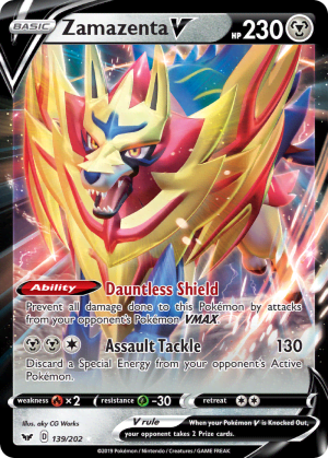 Zamazenta V (Holofoil)