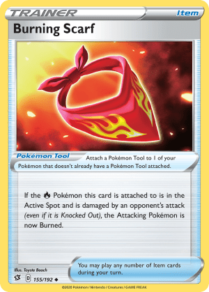 Burning Scarf (Reverse Holofoil)