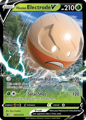 Hisuian Electrode V (Holofoil)