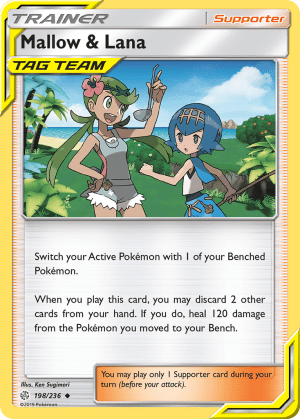 Mallow & Lana (Reverse Holofoil)