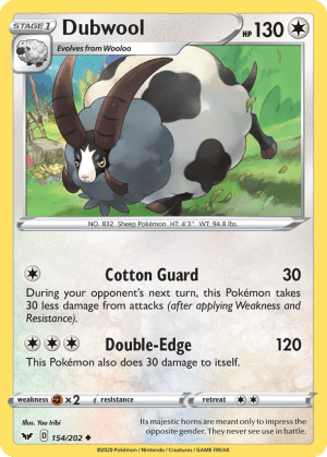 Dubwool (Reverse Holofoil)