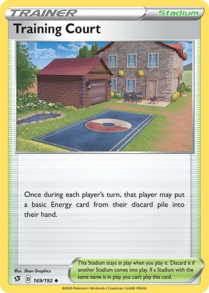 Training Court (Reverse Holofoil)