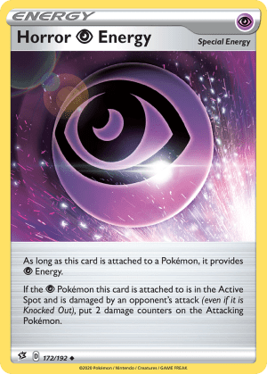Horror Psychic Energy (Reverse Holofoil)
