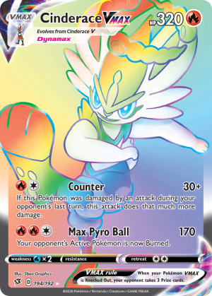 Cinderace VMAX (Holofoil)
