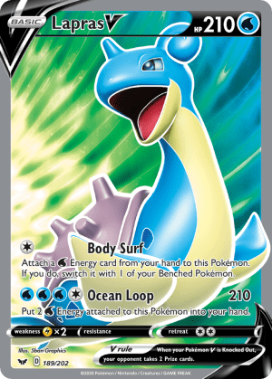 Lapras V (Holofoil)