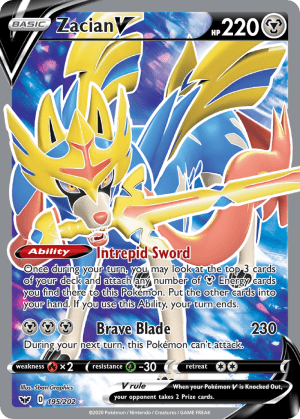 Zacian V (Holofoil)