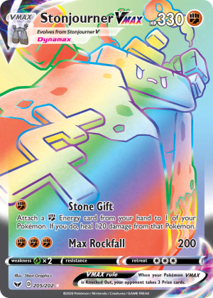 Stonjourner VMAX (Holofoil)