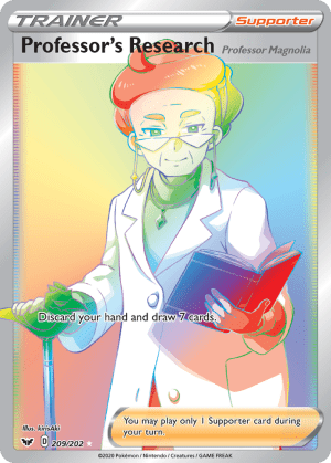 Professor's Research (Professor Magnolia) (Holofoil)