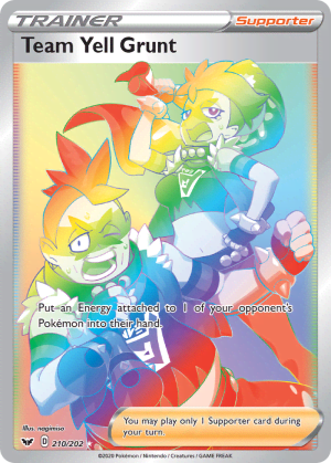 Team Yell Grunt (Holofoil)