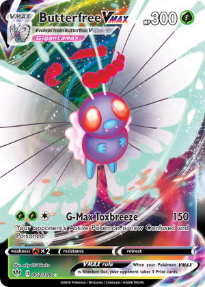 Butterfree VMAX (Holofoil)