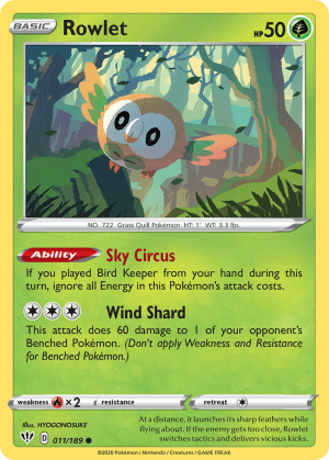 Rowlet (Reverse Holofoil)