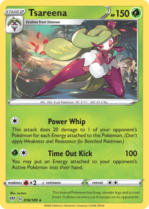 Tsareena (Reverse Holofoil)