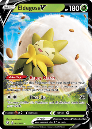 Eldegoss V (Holofoil)