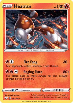 Heatran (Reverse Holofoil)