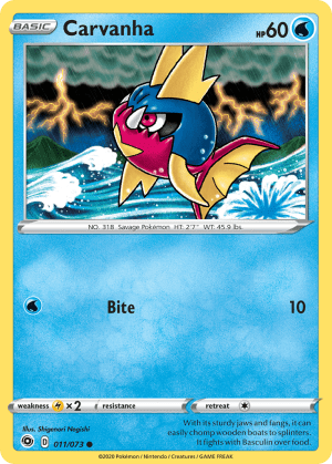 Carvanha (Reverse Holofoil)