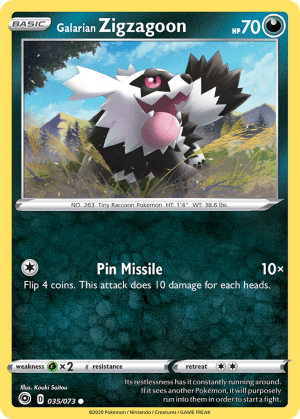 Galarian Zigzagoon (Reverse Holofoil)