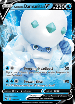 Galarian Darmanitan V (Holofoil)