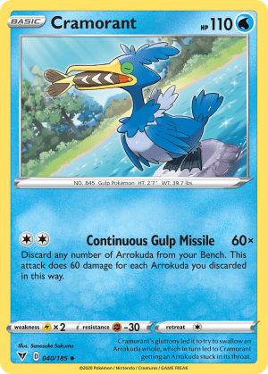 Cramorant (Reverse Holofoil)