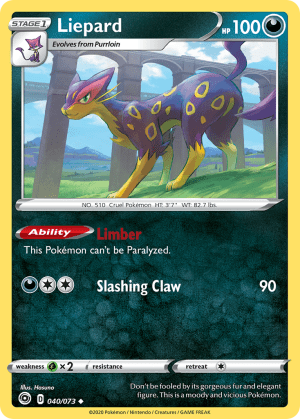 Liepard (Reverse Holofoil)