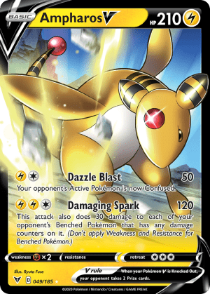 Ampharos V (Holofoil)