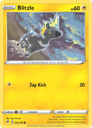Blitzle (Pikachu Stamp55)