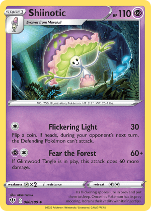 Shiinotic (Reverse Holofoil)