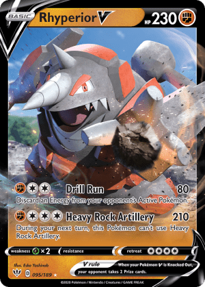 Rhyperior V (Holofoil)