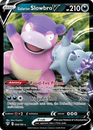 Galarian Slowbro V (Holofoil)