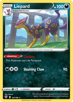 Liepard (Reverse Holofoil)