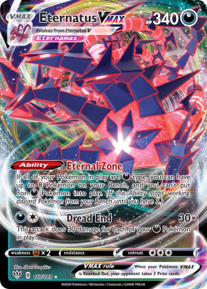 Eternatus VMAX (Play Pokemon Stamp Holofoil)