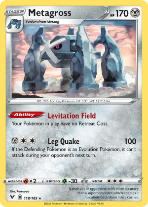 Metagross (Reverse Holofoil)