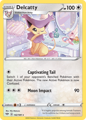 Delcatty (Reverse Holofoil)